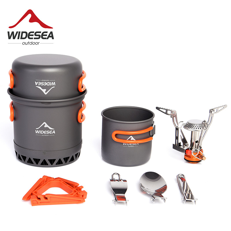 Outdoor Camping Glamping Share - Widesea Camping ultralekkie naczynia kuchenne zestaw