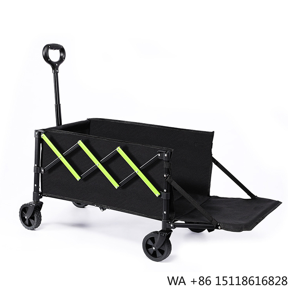 Outdoor Camping Set - E-RIKE Składany Wózek Transportowy Wytrzymały Wózek