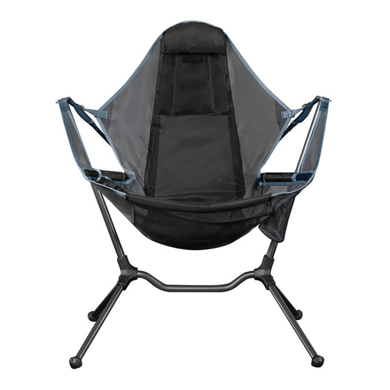 Outdoor Camping Rocking Chair - Przenośne składane krzesło kempingowe z funkcją