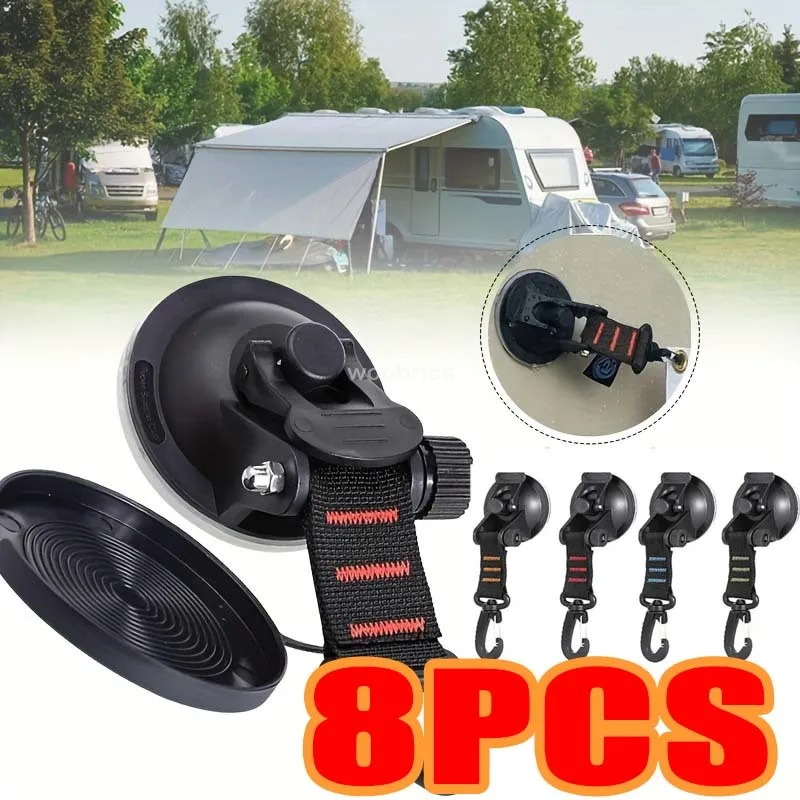 Outdoor Camping House - 1/8 szt. Przyssawki do namiotu, mocne