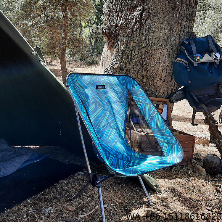 Outdoor Camping Set - Przenośne składane krzesło kempingowe, lekkie krzesło