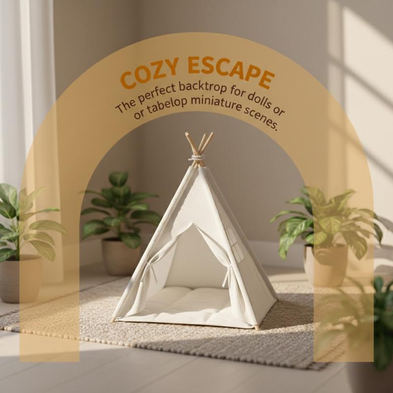 Outdoor Camping House - [JN] Model namiotu kempingowego w skali