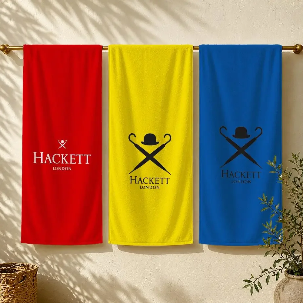Outdoor Camping Brands - Ręcznik plażowy marki H-Hackett London, szybkoschnący,
