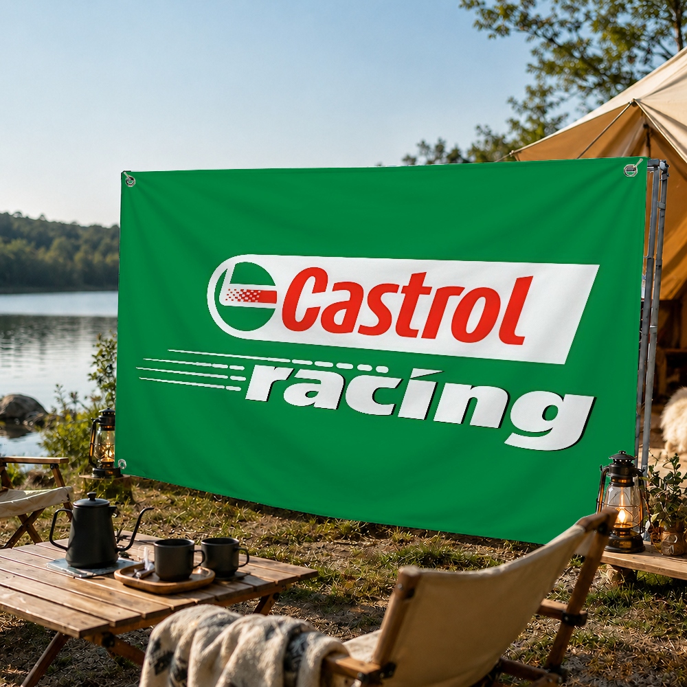 Baner dekoracyjny z flagą mark – Outdoor Camping Brands recenzja i cena