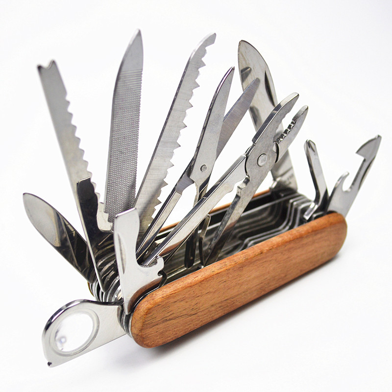Zewnętrzne narzędzia wielofunk – Outdoor Camping Knife recenzja i cena