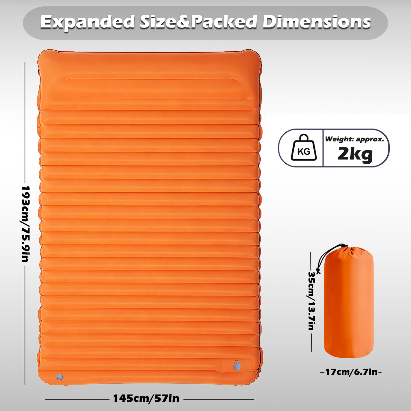 Nadmuchiwany materac kempingow – Camp Pillow Compressible recenzja i cena
