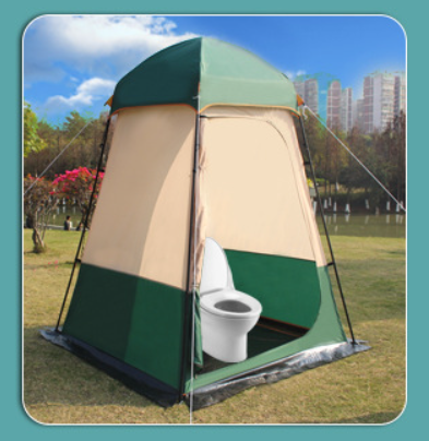 Duży, wodoodporny namiot prysz – Outdoor Camping Set recenzja i cena