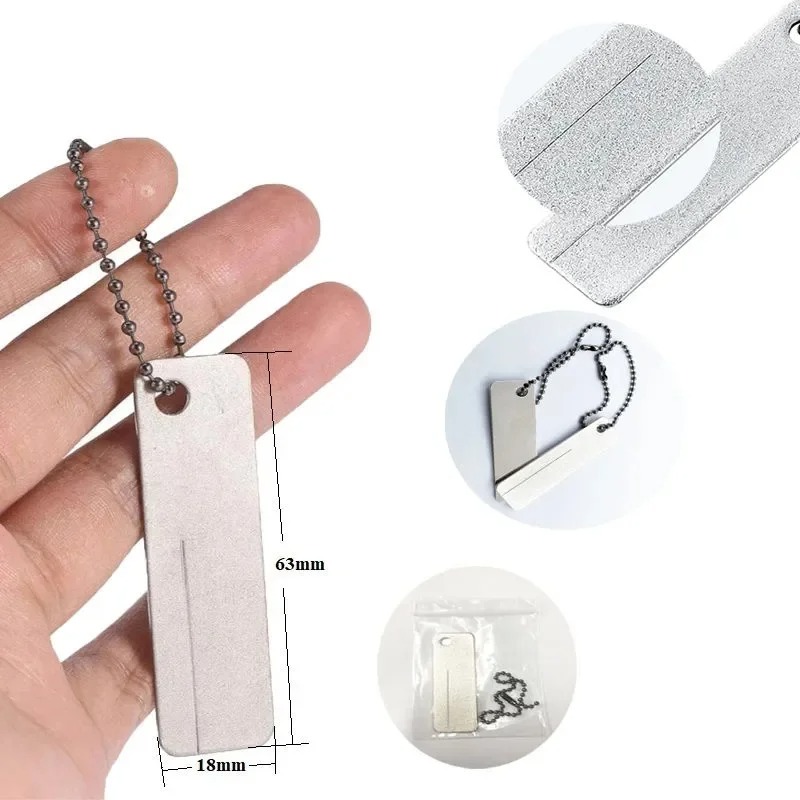 Przenośna ostrzałka do haczykó – Outdoor Camping Knife recenzja i cena