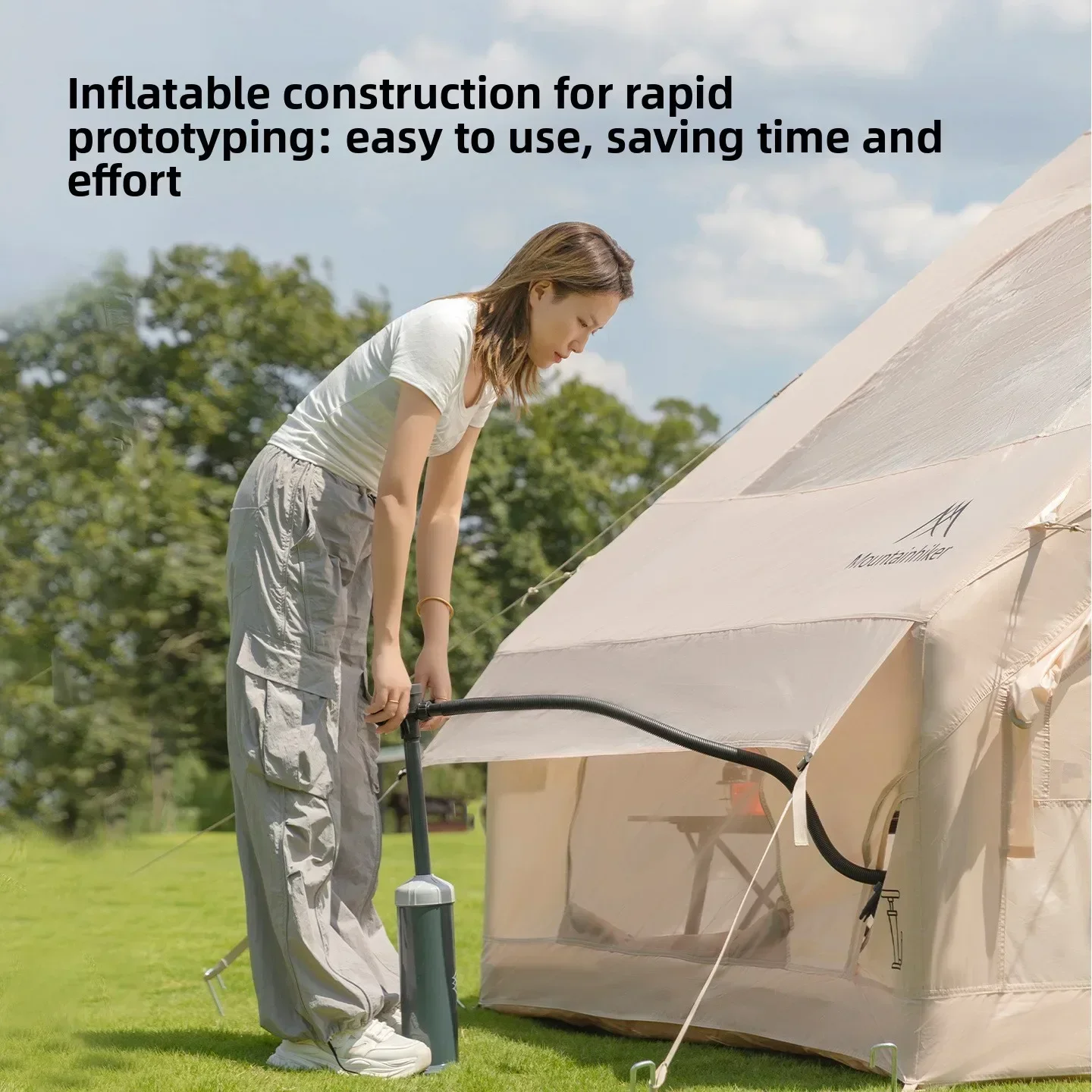 Namiot dmuchany MOUNTAINHIKER  – Outdoor Camping House recenzja i cena
