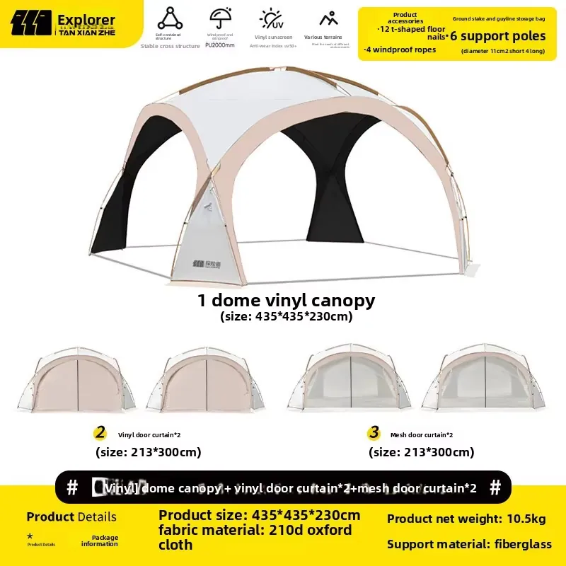 Namiot Explorer Black Vinyl Do – Outdoor Camping Gear recenzja i cena