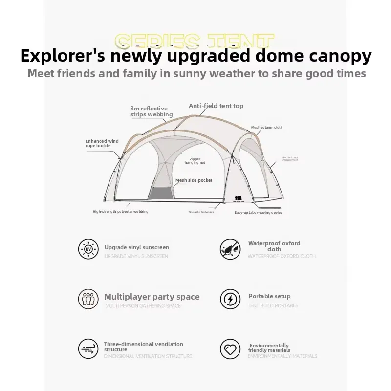 Namiot Explorer Black Vinyl Do – Outdoor Camping Gear recenzja i cena