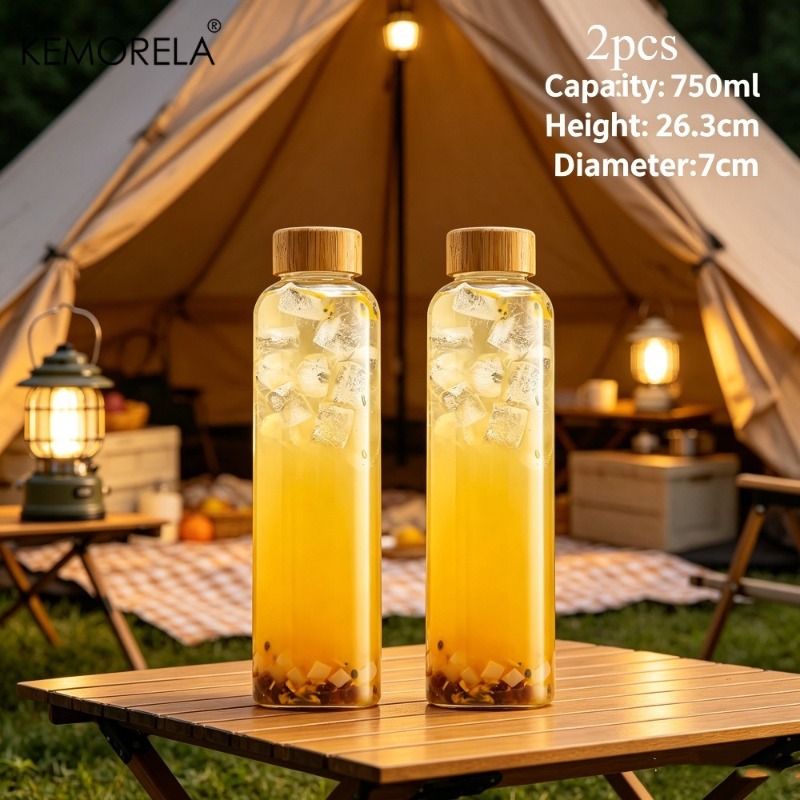 2/4 szt. Szklana sportowa bute – Outdoor Camping Activities For Adults recenzja i cena