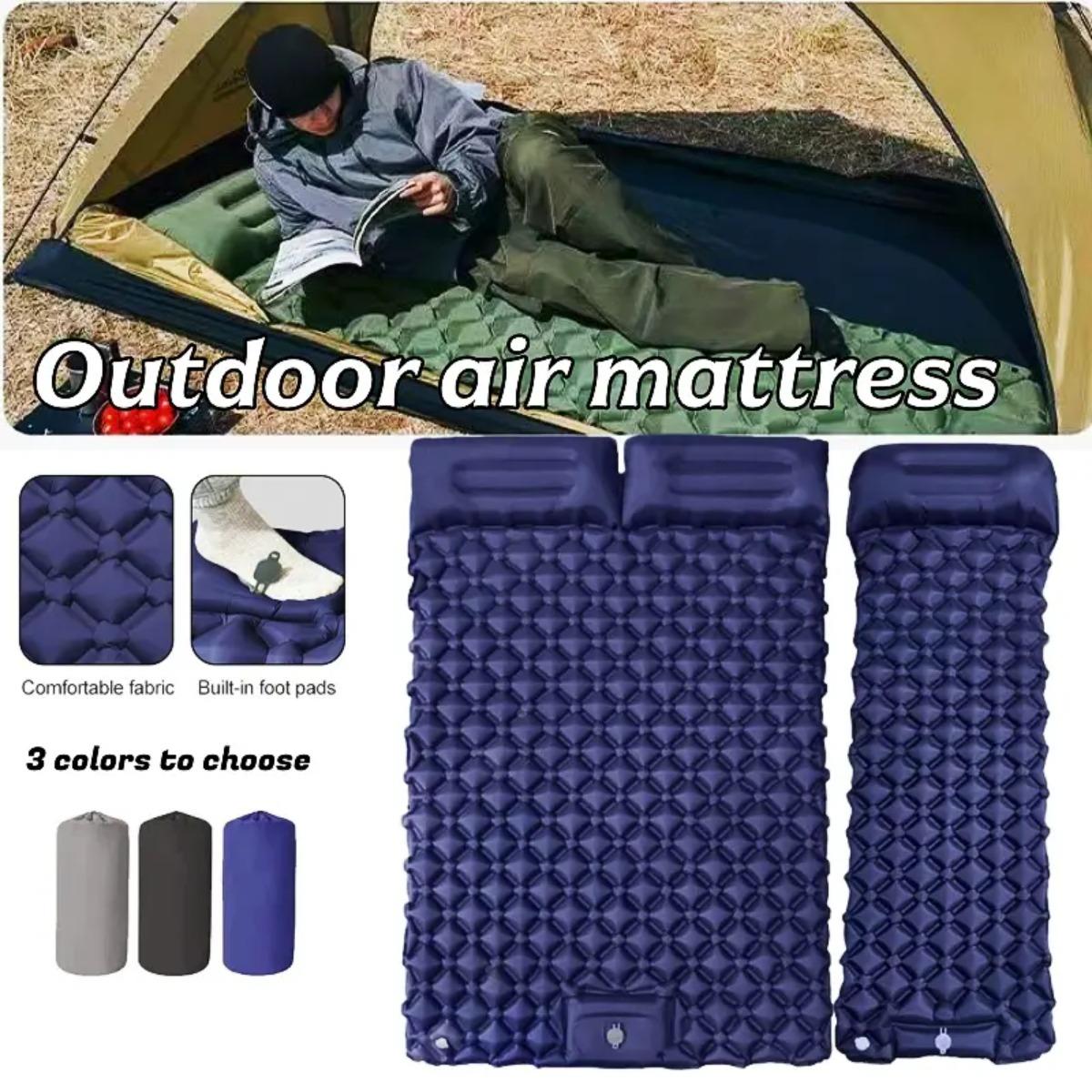 Materac dmuchany jedno- i dwuo – Camp Pillow Compressible recenzja i cena