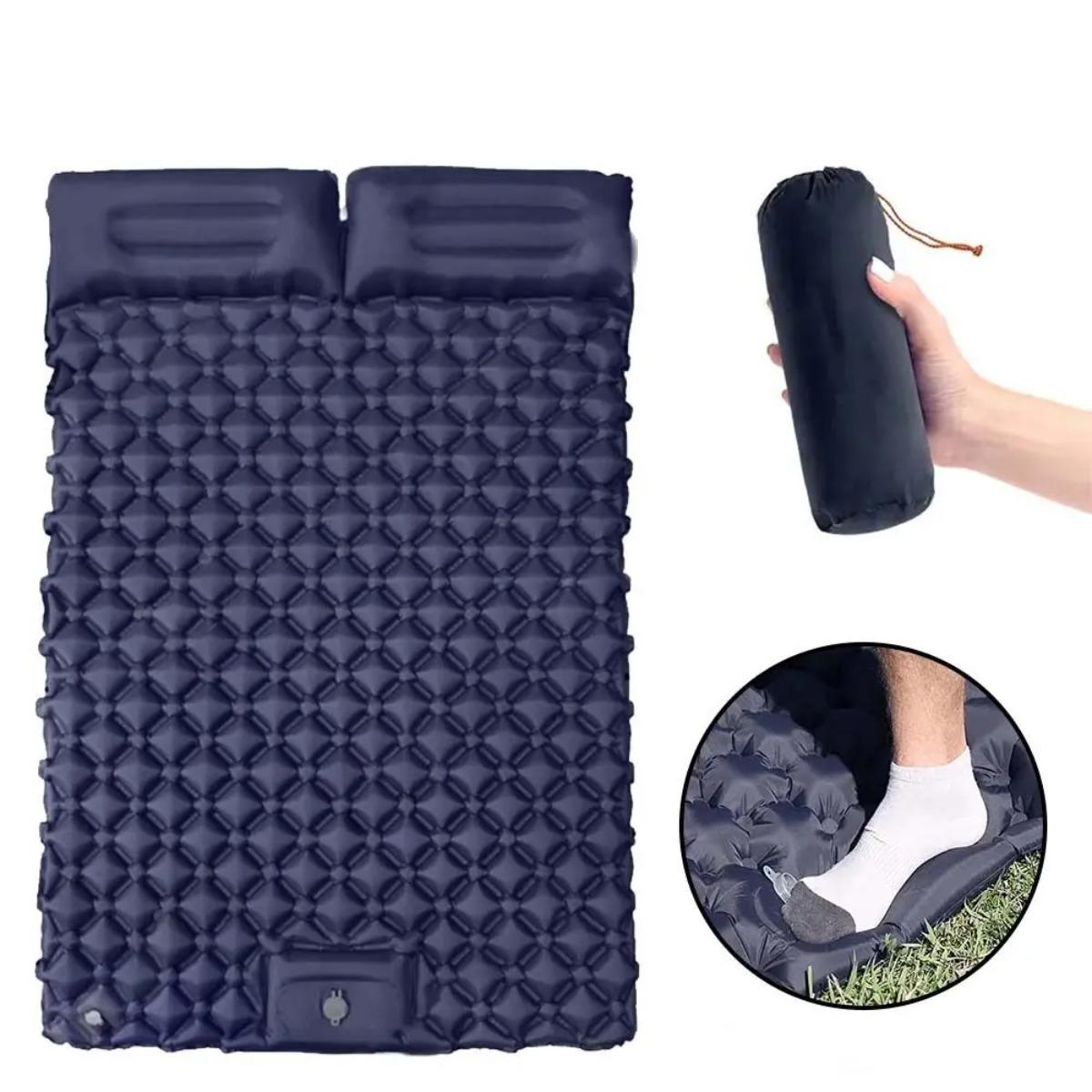 Materac dmuchany jedno- i dwuo – Camp Pillow Compressible recenzja i cena