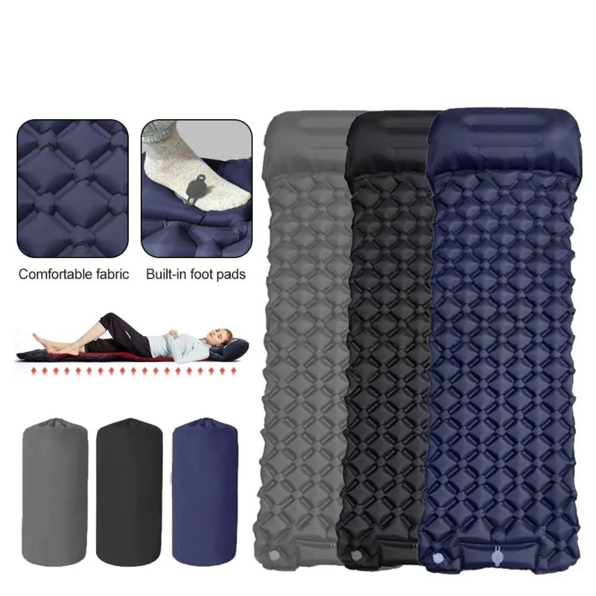 Materac dmuchany jedno- i dwuo – Camp Pillow Compressible recenzja i cena
