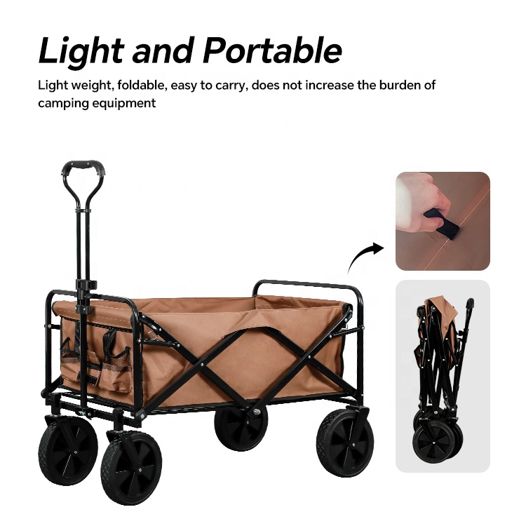 Wózek wędkarski HOMFUL, składa – Outdoor Camping Set recenzja i cena