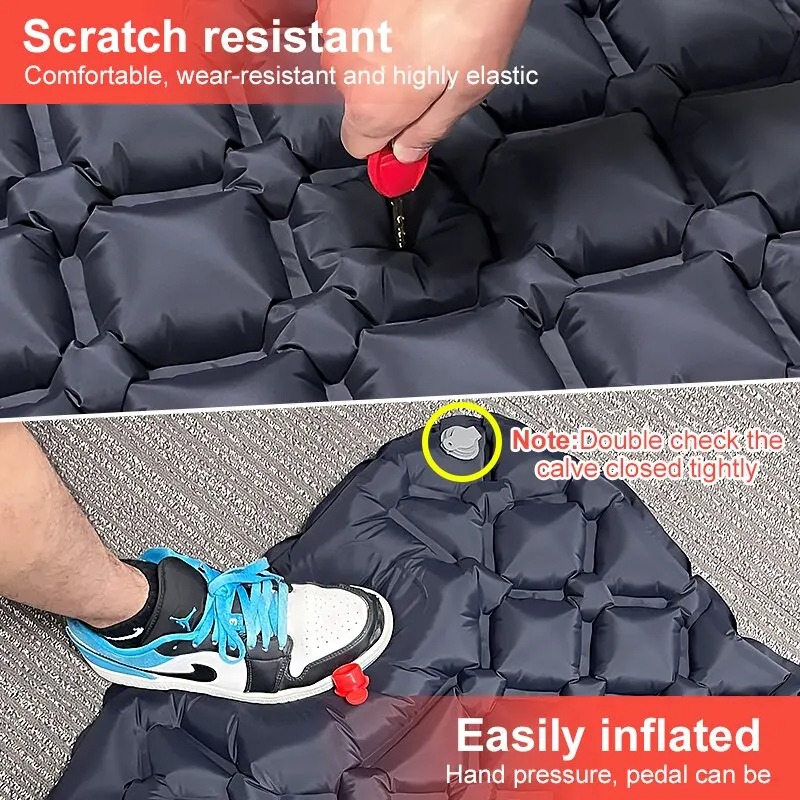 Nadmuchiwana mata do spania TP – Camp Pillow Compressible recenzja i cena
