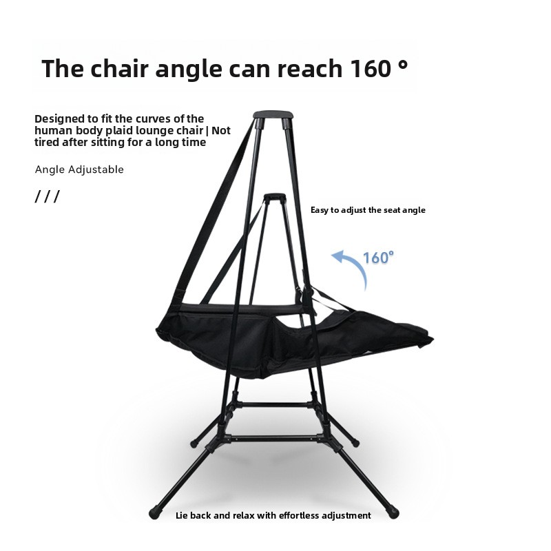 Krzesło kempingowe z wysokim o – Outdoor Camping Rocking Chair recenzja i cena
