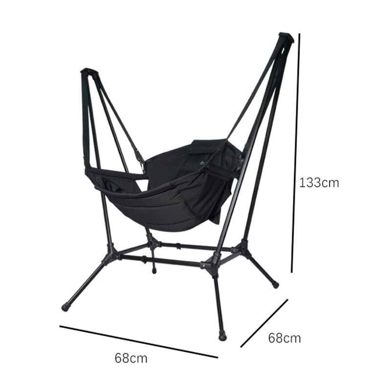 Krzesło kempingowe z wysokim o – Outdoor Camping Rocking Chair recenzja i cena