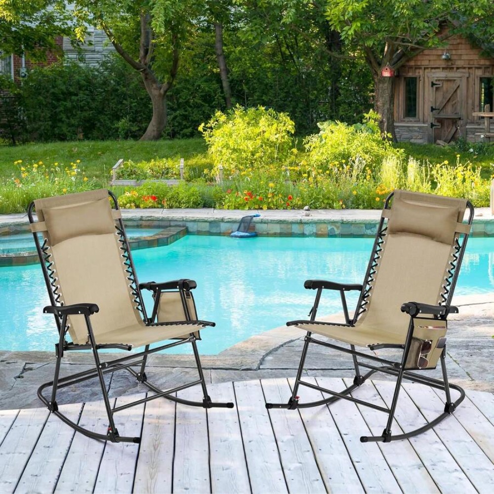 26-calowy składany fotel bujan – Outdoor Camping Rocking Chair recenzja i cena