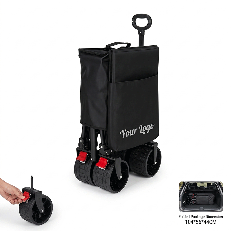 Wózek składany, wytrzymały, z  – Outdoor Camping Set recenzja i cena