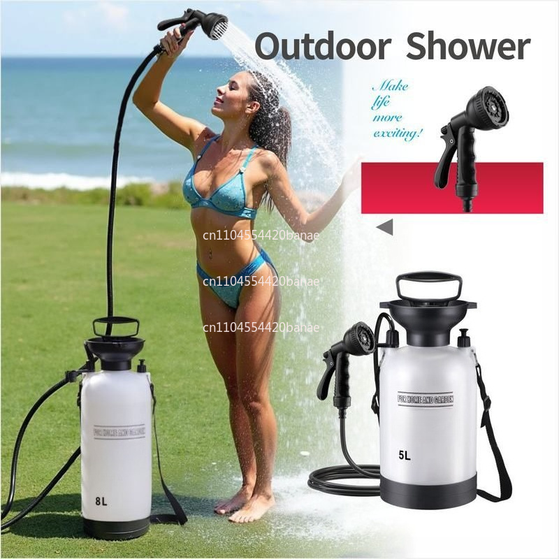 Przenośny prysznic do biwakowa – Outdoor Camping Kit recenzja i cena