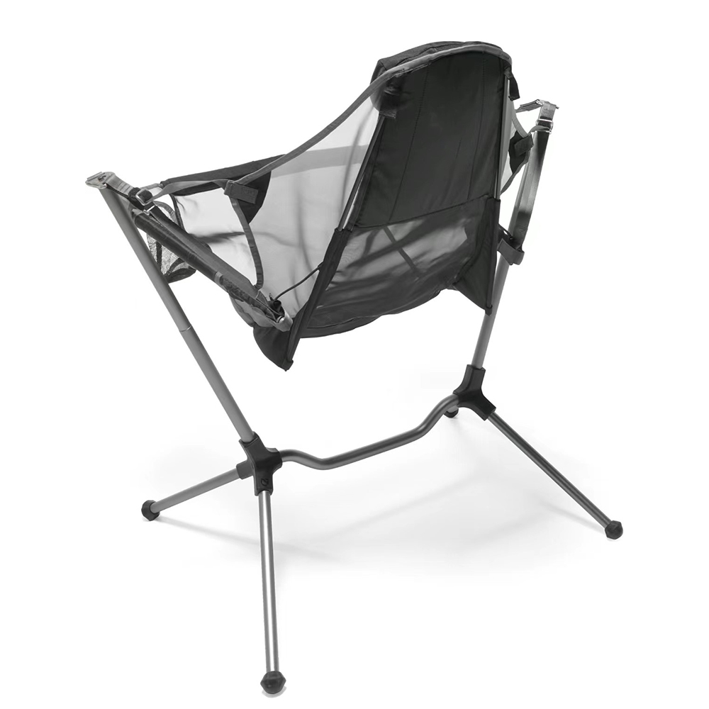 Przenośne Aluminiowe Składane  – Outdoor Camping Rocking Chair recenzja i cena