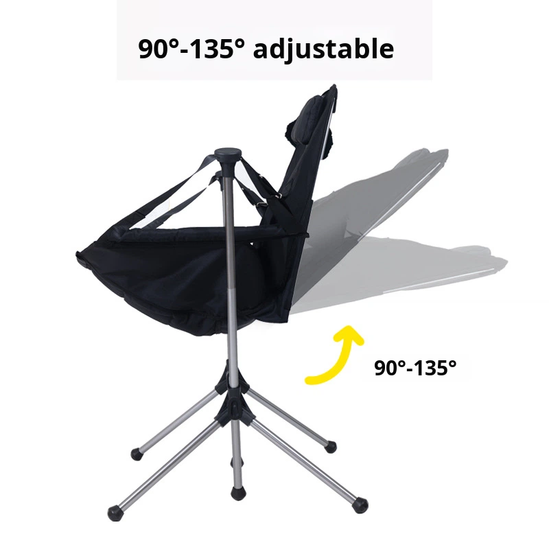 Składane krzesło bujane/huśtaw – Outdoor Camping Rocking Chair recenzja i cena